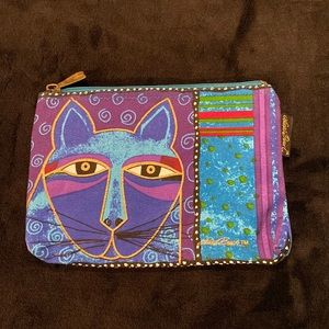 NWOT Laurel Burch cosmetic bag